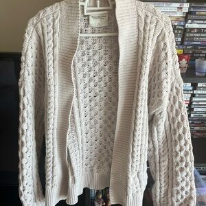 Abercrombie Cableknit Cardigan